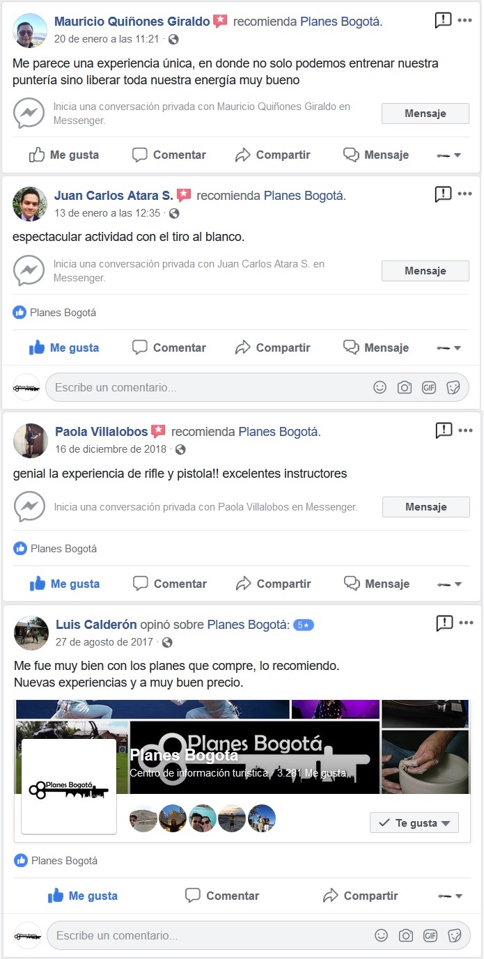 Recomienda Poligono en Bogota